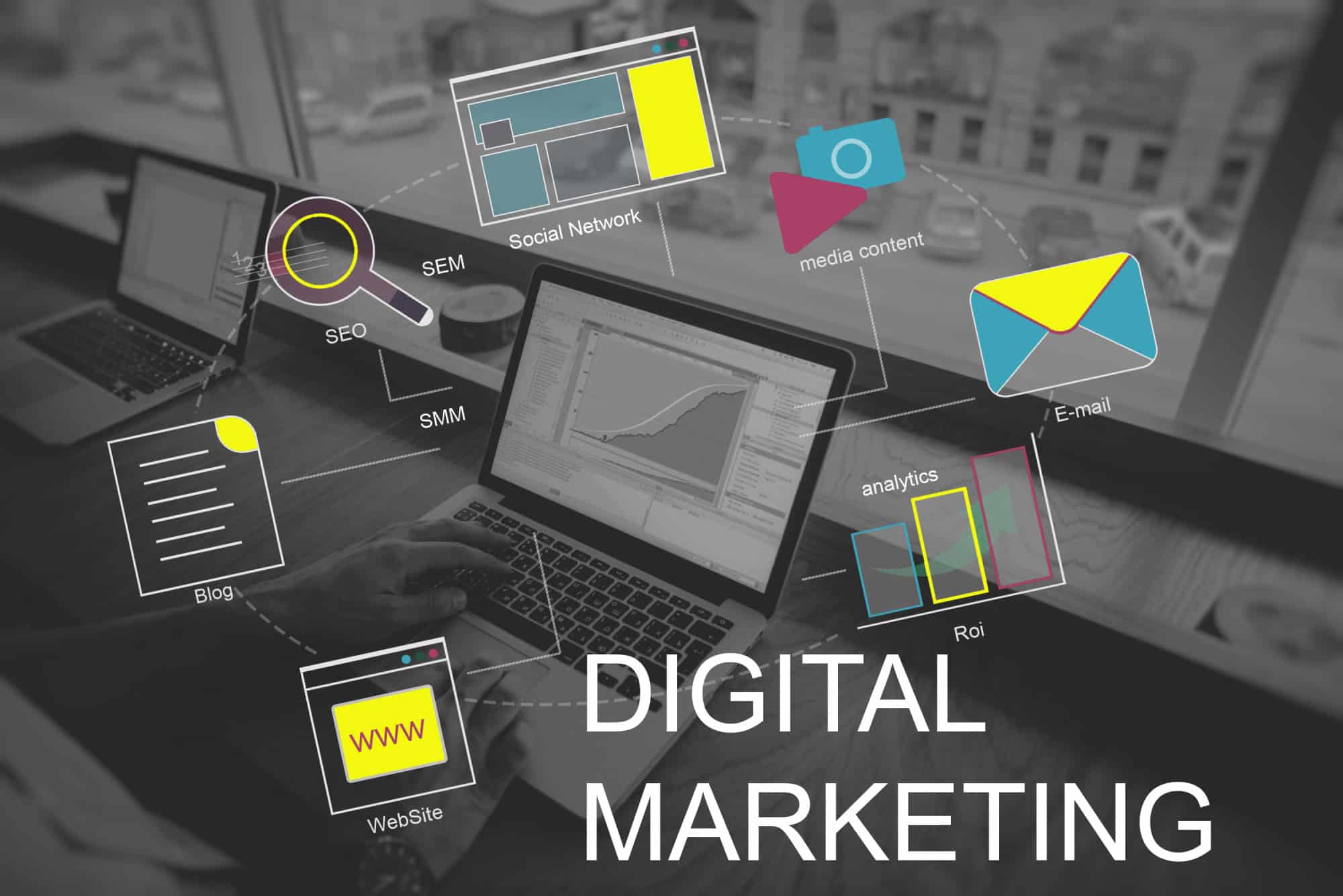 Digital marketing the development of the business through the Internet